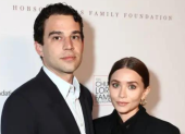 Ashley Olsen y su esposo