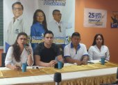 Actividad. Sandra Rueda, asambleísta electa en Napo, días atrás.
