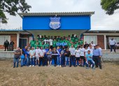 Un grupo de hinchas de Emelec se reunió el 30 de agosto con la plantilla principal del Bombillo, para pedir una pronta mejoría en la LigaPro.