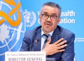el director general de la OMS Tedros Adhanom Ghebreyesus.