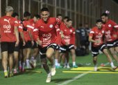Los jugadores de Paraguay quedaron listos para su estreno en las eliminatorias.