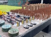 Armas y municiones fueron varios de los objetos incautados durante el operativo militar en el estado Zulia.