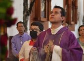 El sacerdote nicaragüense Osman José Amador Guillen fue detenido.