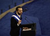 Fotografí de archivo del presidente de El Salvador, Nayib Bukele.