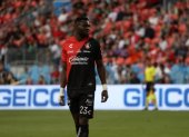 TORONTO, ON - JULY 30 : Jordy Caicedo of Atlas in action during the Leagues Cup 2023 match between Toronto FC and Atlas at BMO Field in Toronto, Canada on July 30, 2023. (Photo by Mert Alper Dervis/Anadolu Agency via Getty Images)