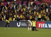 Luego del encuentro entre Ecuador y Uruguay, los jugadores de ambas selecciones terminaron exhaustos por la altura de Quito.