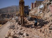 Vista de los daños causados por el terremoto en la localidad de Targa,Marrueco, el 13 de septiembre de 2023.
