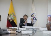 El presidente del CPCCS, Alembert Vera, informó la mañana del 13 de septiembre de 2023 que 41 personas se inscribieron para la veeduría.