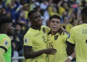 Kendry Páez (16) fue clave en la victoria que Ecuador logró frente a Uruguay.