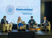 Evento. Los ponentes hablan sobre las brechas en el mercado laboral.