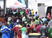 Miles de migrantes africanos desembarcaron en la isla de Lampedusa (Italia), en los últimos días.