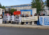 La protesta del Sindicato de Todos los Profesionales de la Educación.