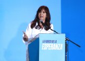 Foto de archivo de la vicepresidenta argentina, Cristina Fernández de Kirchner.