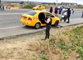 El cuerpo del taxista apareció con un tiro en su cuerpo en el asiento de la parte posterior de su vehículo.