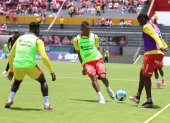 Los jugadores de Aucas quieren dejar atrás su mal momento en la segunda etapa.