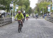 Alternativa. El uso de la bicicleta es uno de los modos sostenibles que se plantea en la ciudad