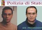 Imagen de archivo de un retrato robot facilitado por la policía italiana de Matteo Messina Denaro, jefe de Cosa Nostra, la mafia siciliana.