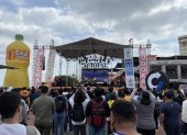 Los conciertos iniciaron con artistas locales cantando canciones de los animes más populares.