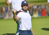 Tyrrell Hatton fue uno de los puntos claves de Europa para el título.