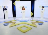 Los candidatos Luisa González y Daniel Noboa se enfrentaron en el debate hacia la segunda vuelta