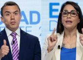 Daniel Noboa y Luisa González se enfrentan en debate de segunda vuelta para presidencia 2023