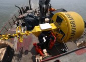 Tarea. Es la segunda boya oceanográfica del Inocar que será sumergida al  oeste de las islas Galápagos.
