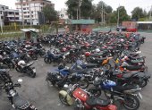 La Y. Las motos y vehículos del centro situado en este lugar serán los primeros en trasladarse hasta el nuevo punto, en el sur.
