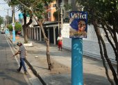 Los carteles del fallecido excandidato todavía se ven en las calles