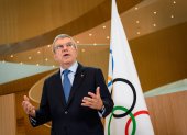 Thomas Bach, titular del COI, analiza los Juegos a 9 meses.
