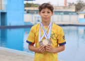 En el más reciente Sudamericano de Deportes Acuáticos, Chóez se colgó un oro y dos medallas de bronce.