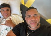 Relación. A Ray Páez (d) y su hijo Kendry, toda la vida los ha unido el fútbol, pero no soñaron que a los 16 él ya iba a estar en la selección ecuatoriana de mayores.