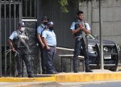 Imagen de archivo de agentes policiales de Nicaragua.