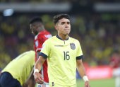 Kendry Páez ya juega en la selección absoluta de Ecuador.