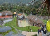 La comunidad kichwa de Oyacachi fomenta el turismo a su localidad con las piscinas termales.