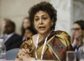 Irene Khan, relatora especial de la ONU para la promoción y protección del derecho a la libertad de opinión y expresión.