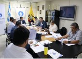 Reunión. Los alcaldes se han reunido para planificar acciones frente a la llegada del fenómeno El Niño.