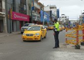 El tránsito se congestionó en el primer día de apagones