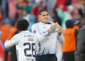 Paolo Guerrero llegó a Liga de Quito a darle experiencia dentro y fuera de la cancha.