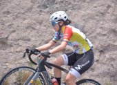La ciclista inició la Vuelta Femenina al Ecuador, pero se retiró dos etapas antes del fin para precautelar su salud.