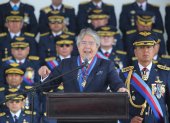Acto. El presidente Guillermo Lasso, en una reciente actividad oficial en el país.