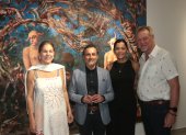 Mónica Zurita, Jaime Zapata, y Cecilia y Ralph Eichenlaub.