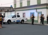 La Policía llegó al lugar para acordonar la zona