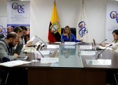 Sesión. El pleno del Consejo de Participación dirigido por Nicole Bonifaz convocó para una sesión, este martes 7 de novimebre