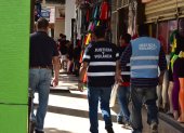 Hecho. Operativos sorpresa se dieron en la zona de la Bahía y en el mercado de las Cuatro Manzanas.