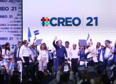 Evento. El presidente Guillermo Lasso asistió a la convención nacional del movimiento CREO.