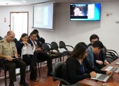 Diligencia. El lunes se reinstaló la audiencia preparatoria en el caso Isspol en el Complejo Judicial norte.