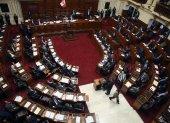 Lima. El hemiciclo del Congreso, durante una sesión plenaria.