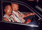Ultima fotografía de Tupac en Las Vegas, a su lado Duane Keith Davis