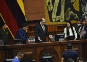 El presidente de la Asamblea Nacional, Henry Kronfle, durante la segunda sesión.
