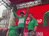 El ecuatoriano Byron  Guamá suma ya tres podios en Guatemala.
